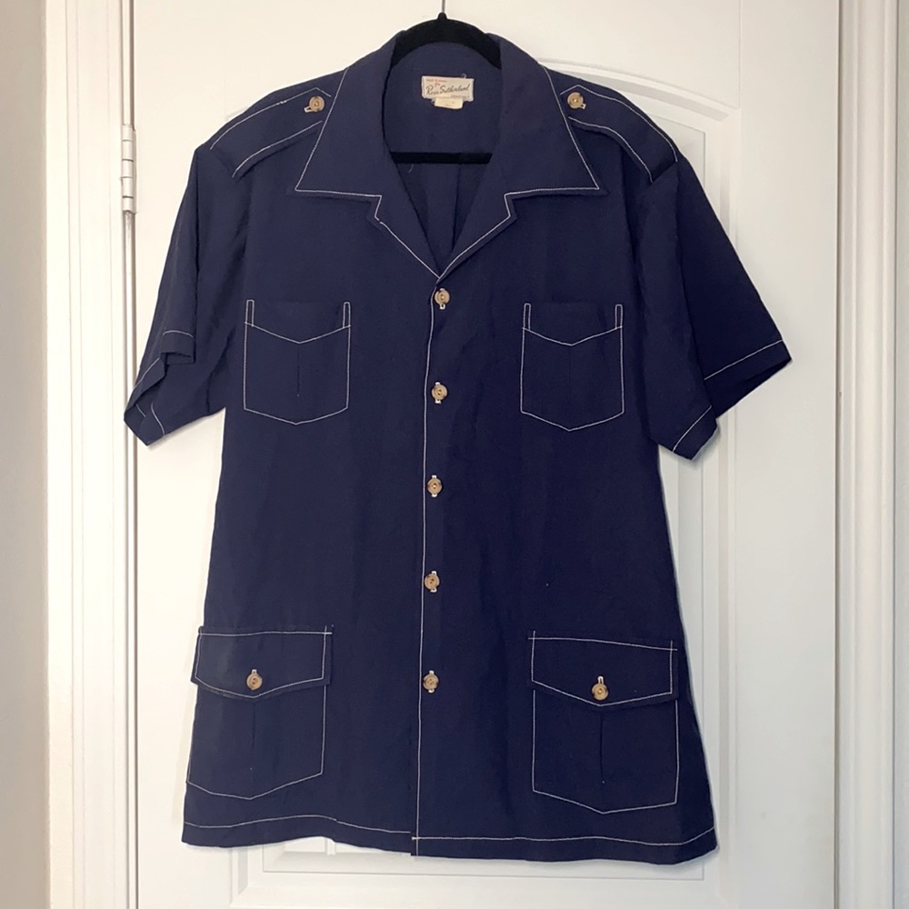Vintage Ross Sutherland Hawaii 1950s Shirt